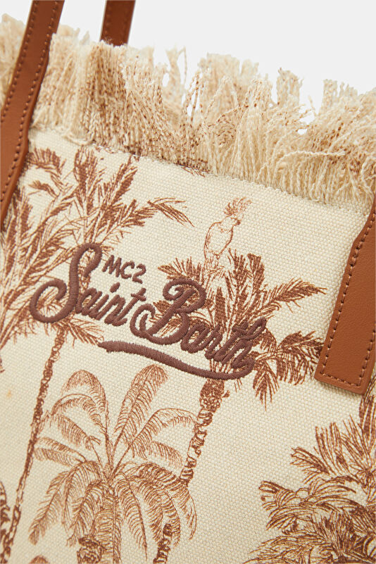 City Bag Mid Fringe Çok Renkli Çanta 4