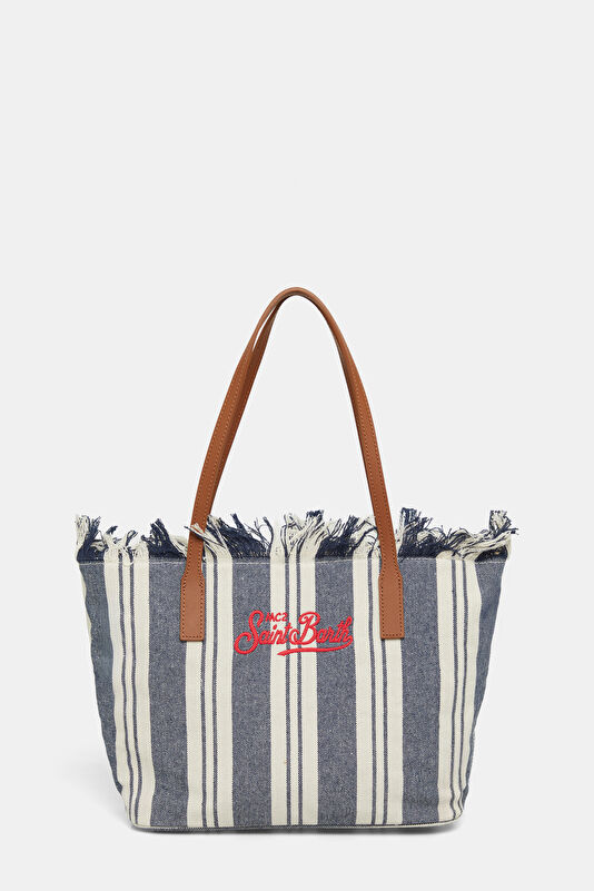 City Bag Mid Fringe Çok Renkli Çanta