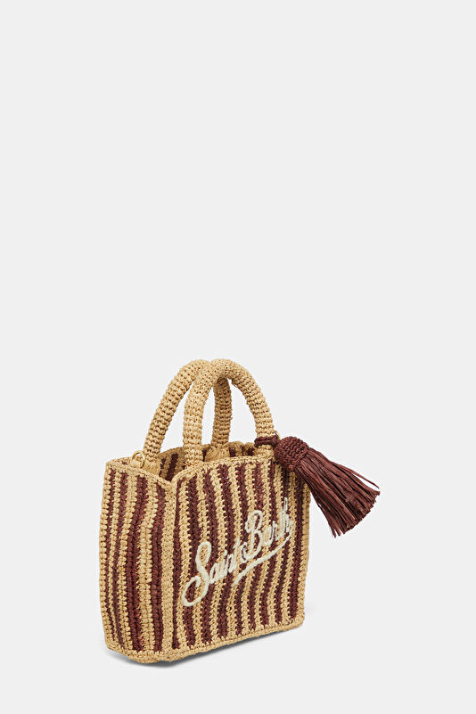 Vanity Mini Raffia Çok Renkli Çanta 3