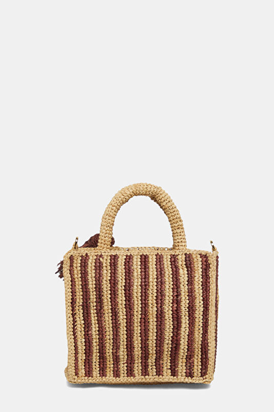 Vanity Mini Raffia Çok Renkli Çanta 4