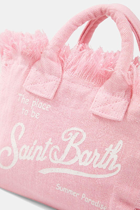 Vanity Mini Linen Çok Renkli Çanta 4
