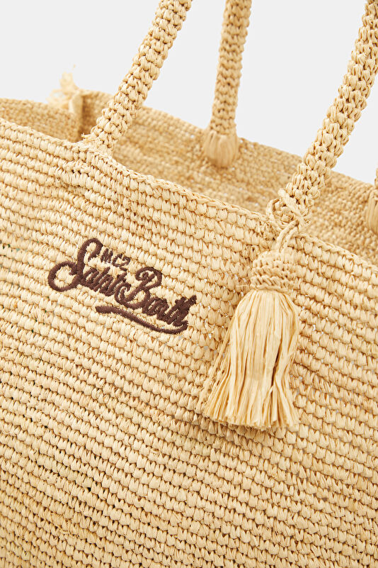 Vanity Raffia Fringes Çok Renkli Çanta 4
