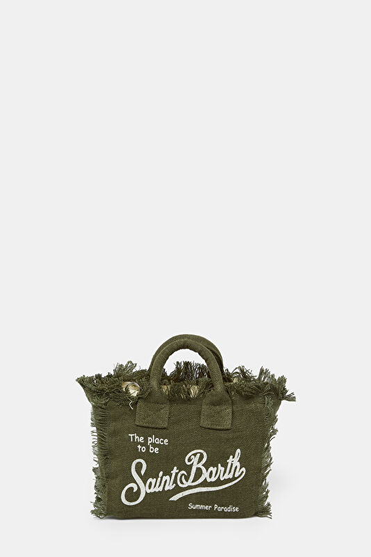 Vanity Mini Linen Çok Renkli Çanta 4