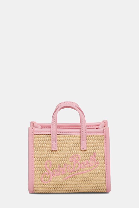 Vivian Micro Straw Multicolor Bag
