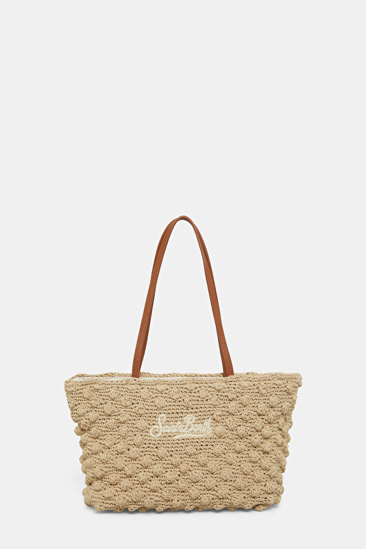 Crochet Tote Mid Çok Renkli Çanta
