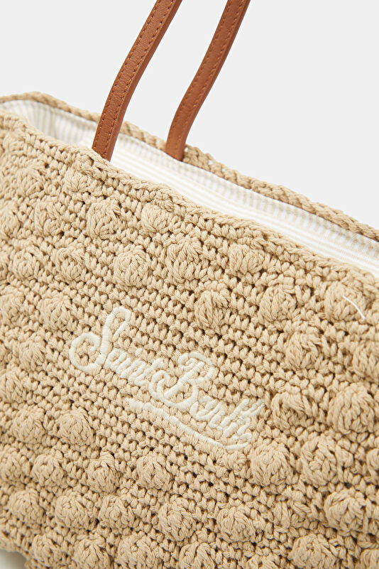 Crochet Tote Mid Çok Renkli Çanta 4