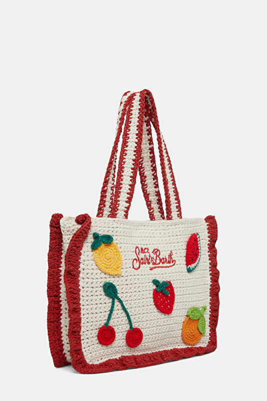 Crochet Volant Mid Çok Renkli Çanta 2
