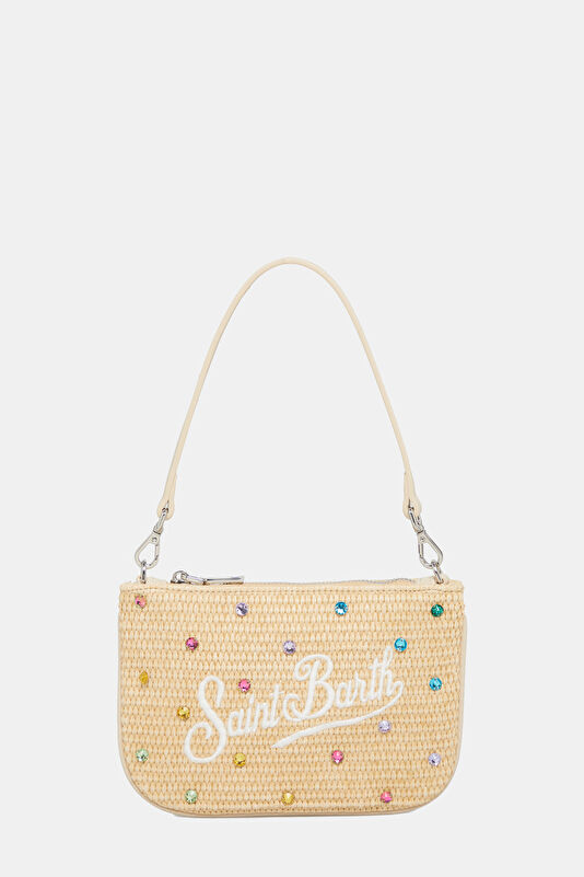 Parisienne Mini Straw Multicolor Bag