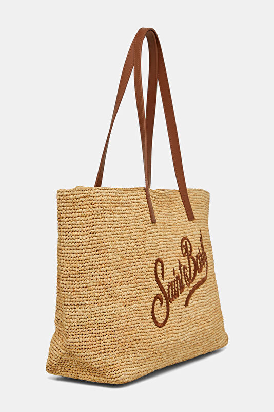 Raffia City Çok Renkli Çanta 2