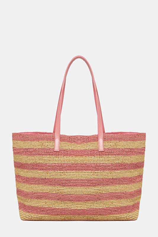 Raffia City Çok Renkli Çanta 3