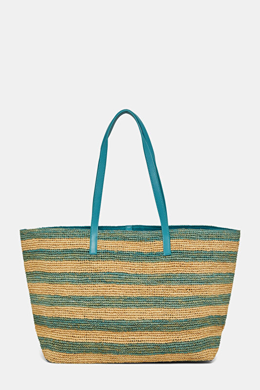 Raffia City Çok Renkli Çanta 3