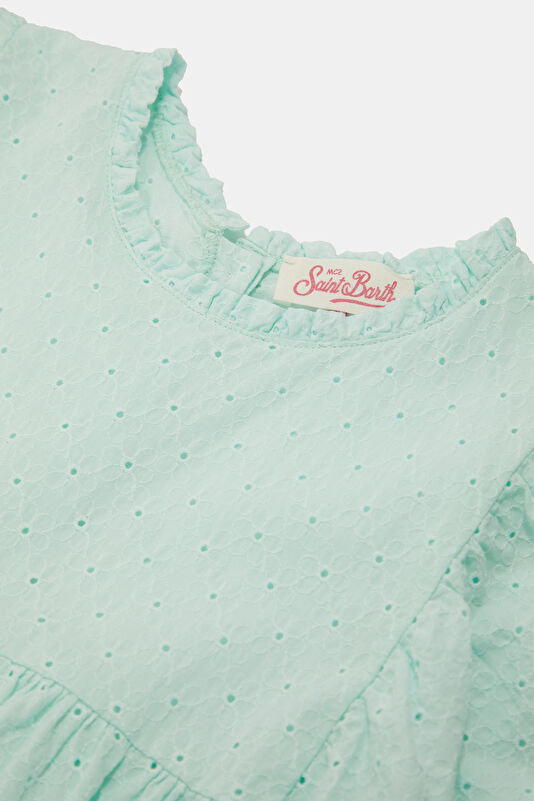 Turquoise Children's Dress 3