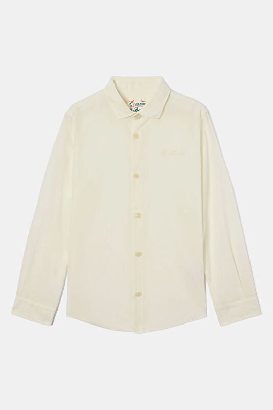 Cream Kids Shirt
