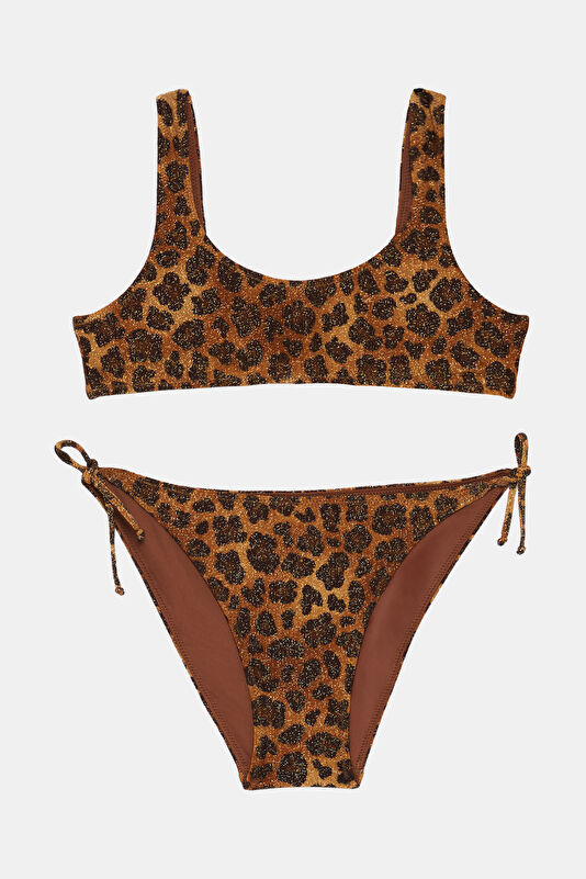 Kahve Çocuk Bikini