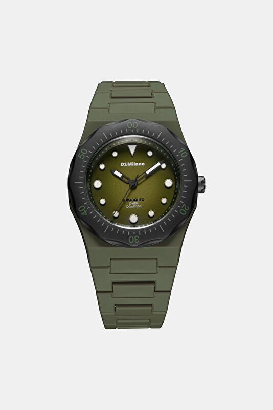 Polycarbon Diver Yeşil Kol Saati