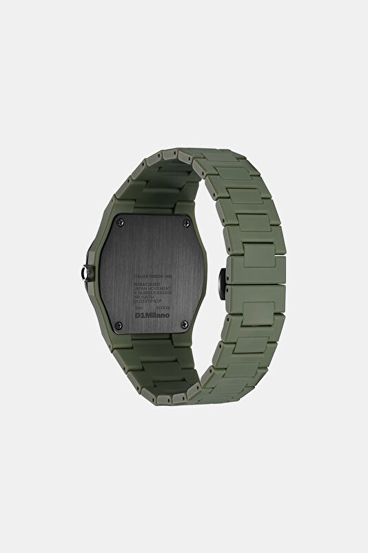 Polycarbon Diver Green Watch 4