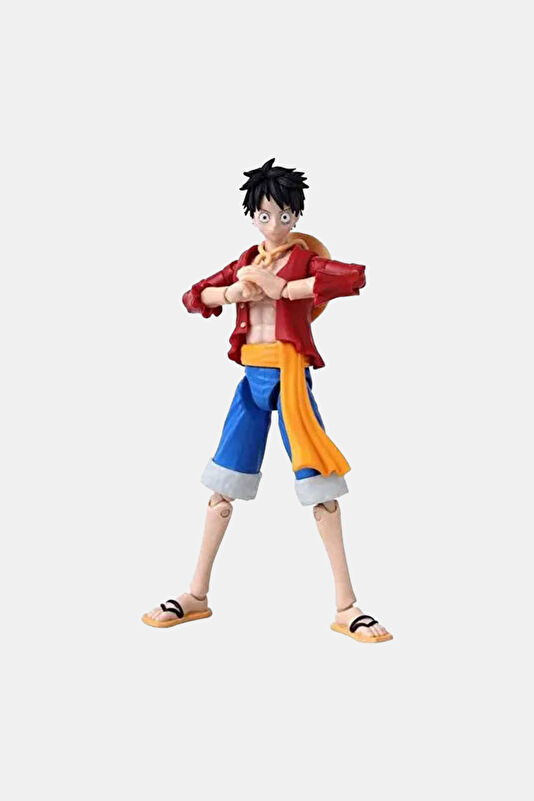 16 cm Monkey D. Luffy Poz Verilebilir Figür - Anime Heroes One Piece Serisi 4