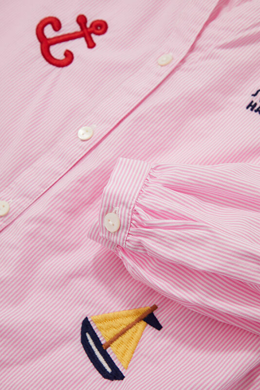 Mavi Çocuk Gömlek 4