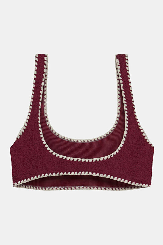 Bordo Kadın Bikini 2