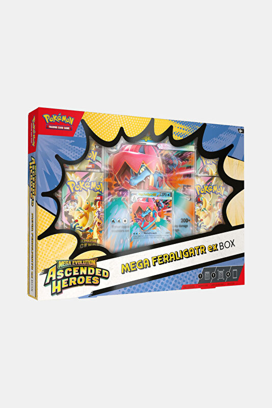 Pokémon TCG: Ascended Heroes Mega Feraligatr Ex Collection Box
