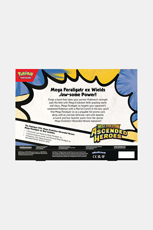 Pokémon TCG: Ascended Heroes Mega Feraligatr Ex Collection Box 2