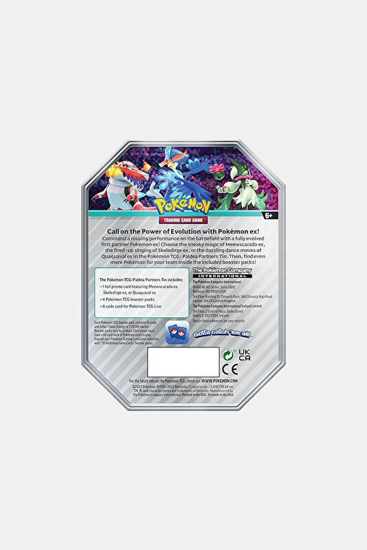 Pokémon TCG: Paldea Partners Tin Quadraval 2