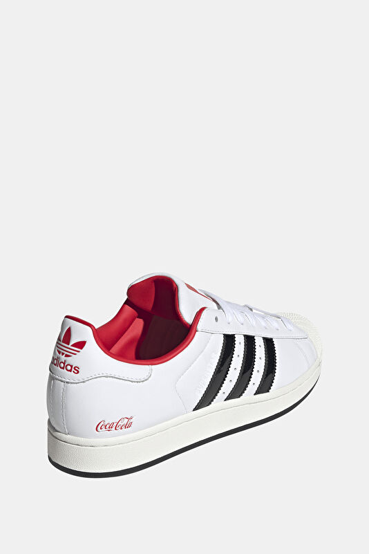 X Coca-Cola Superstar II White Men's Sneakers 4