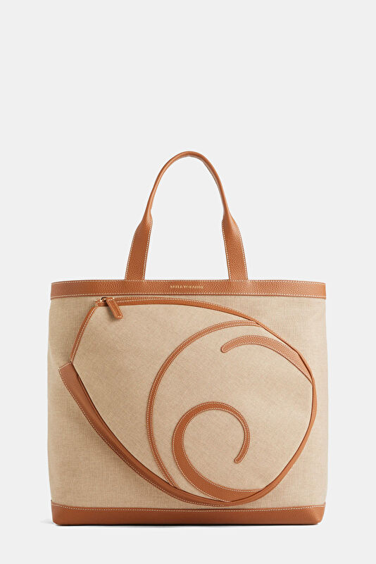 Donna Tan Leather Bag