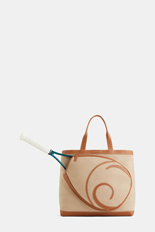 Donna Tan Leather Bag 3