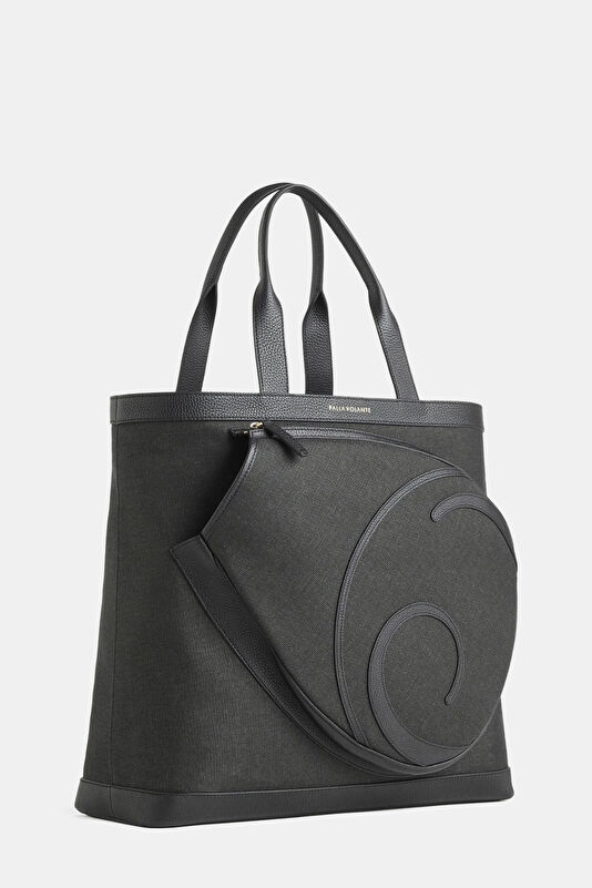 Donna Black Leather Bag 4