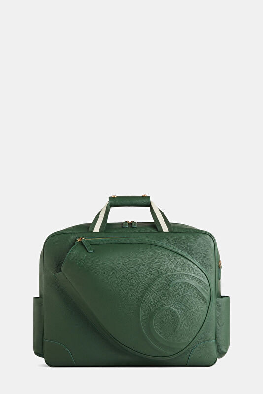 Circolo Grand Green Leather Bag