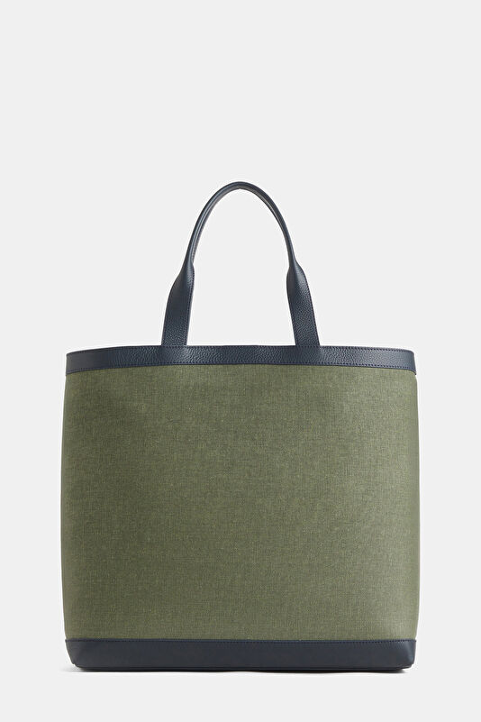 Donna Khaki Leather Bag 2