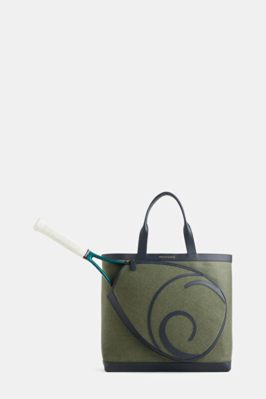 Donna Khaki Leather Bag 3