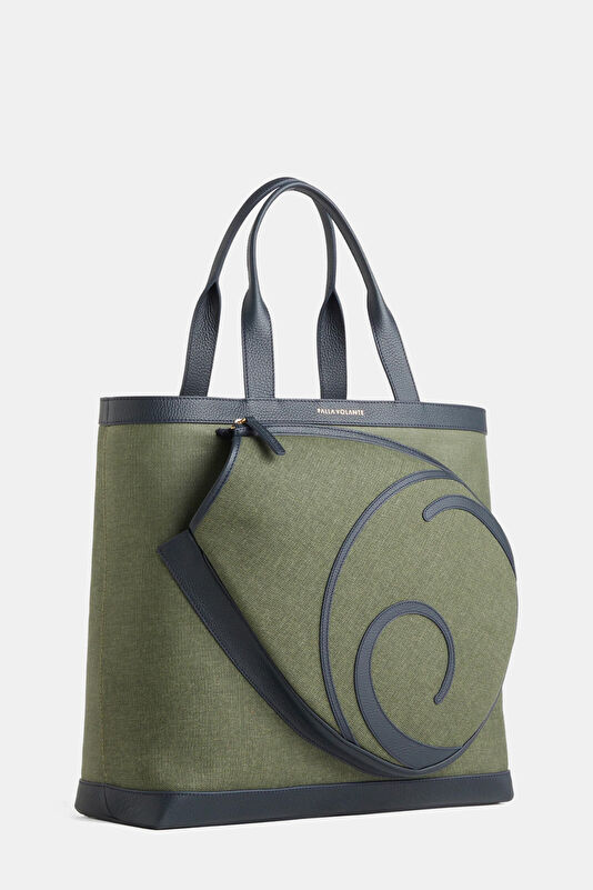 Donna Khaki Leather Bag 4