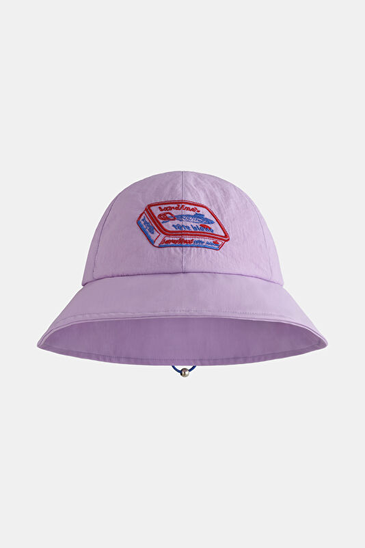 Elie Sardines Bucket Lilac Hat