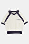Ecru-Navy Blue