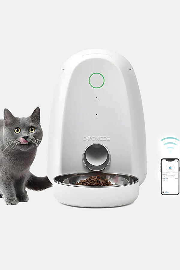 Akıllı Mini Mama Kabı Wi-Fi Paslanmaz Çelik Kase
