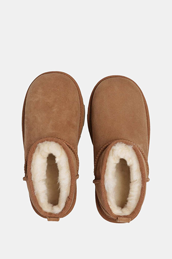 Classic Ultra Mini Tan Children's Boots 4