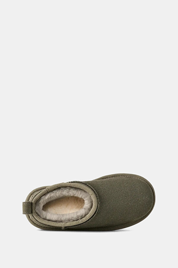Classic Ultra Mini Platform Khaki Kids' Boots 6