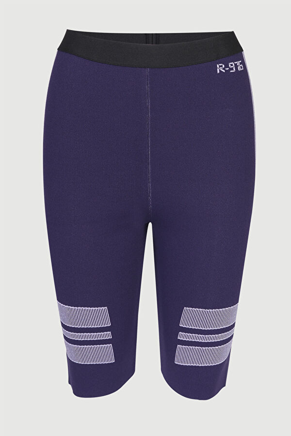 Lacivert Viskon Spor Pantolon