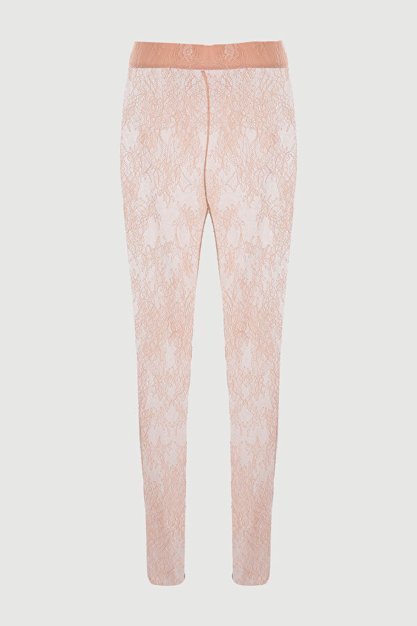 Dar Kalıp Pudra Skinny Pantolon 2