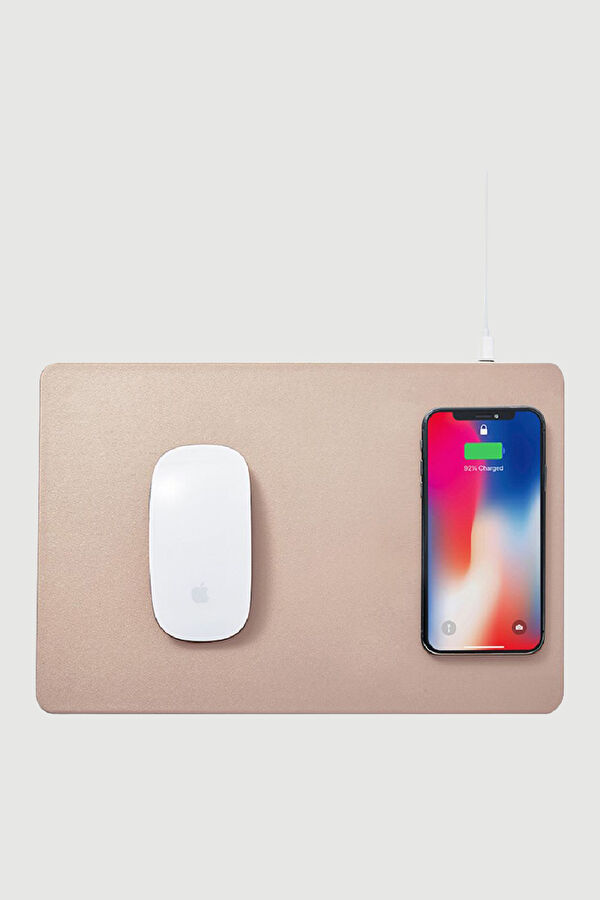 Hands 3 Latte Cream Wireless Şarjlı Mouse Pad