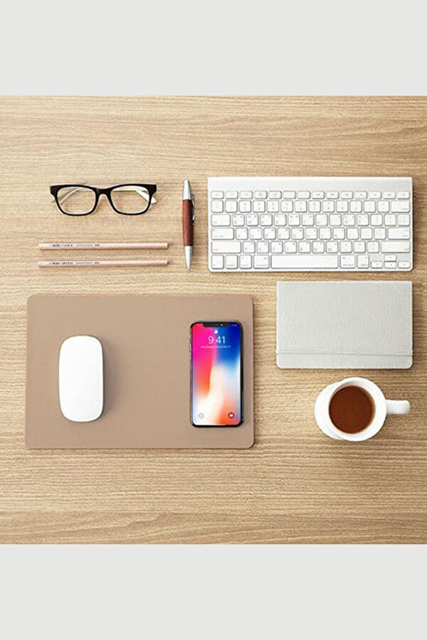 Hands 3 Latte Cream Wireless Şarjlı Mouse Pad 2