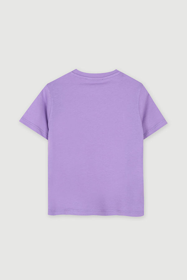 Wish Çocuk T-Shirt Lila 2