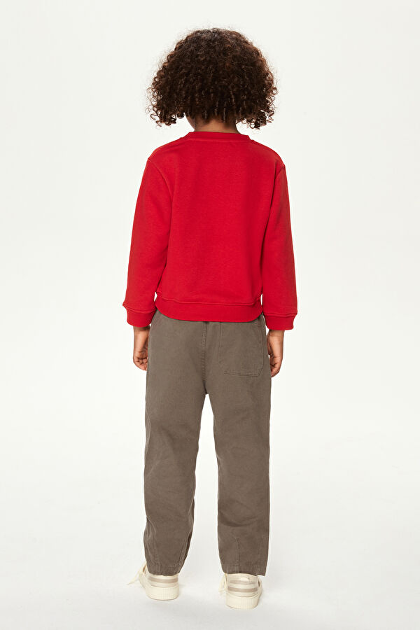 Wish Çocuk Sweatshirt Kırmızı 4