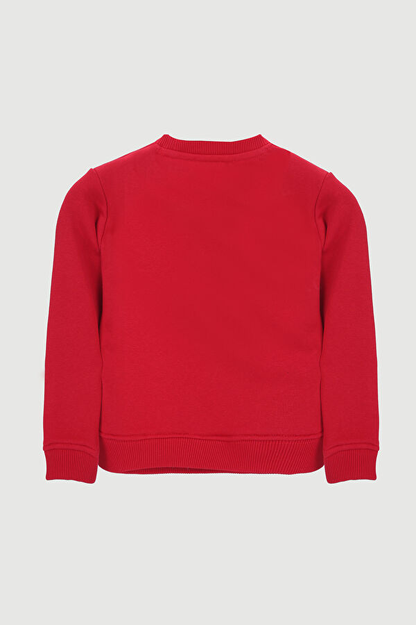 Wish Çocuk Sweatshirt Kırmızı 6