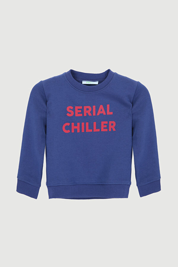 Chiller Çocuk Sweatshirt Mavi