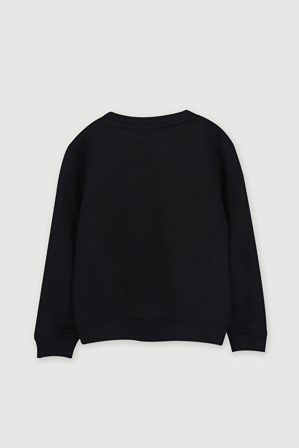 Drink Çocuk Sweatshirt Siyah 2
