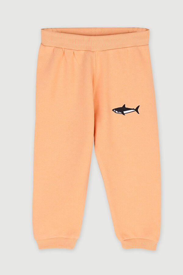 Shark Çocuk Sweatpants Turuncu
