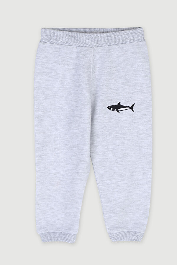 Shark Çocuk Sweatpants Gri